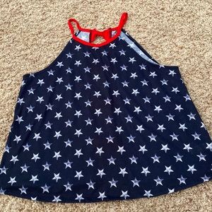 Star tank with the cutest back